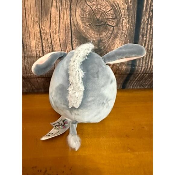 Squishmallows Jason the Gray Donkey Mini Plush Toy Retired 2023 Farm Squad - Picture 3 of 5